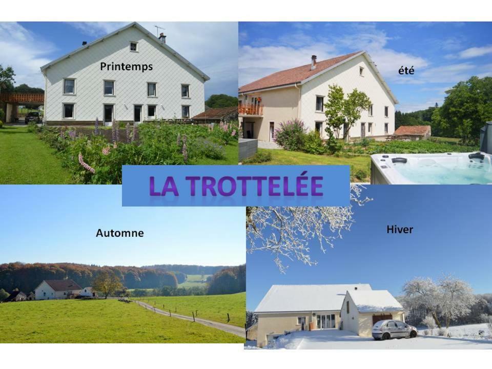 Chambres et table d'hôtes La Trottelée Bellefontaine  Esterno foto